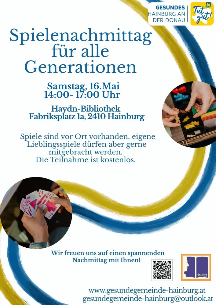 Spielenachmittag für alle Generationen
