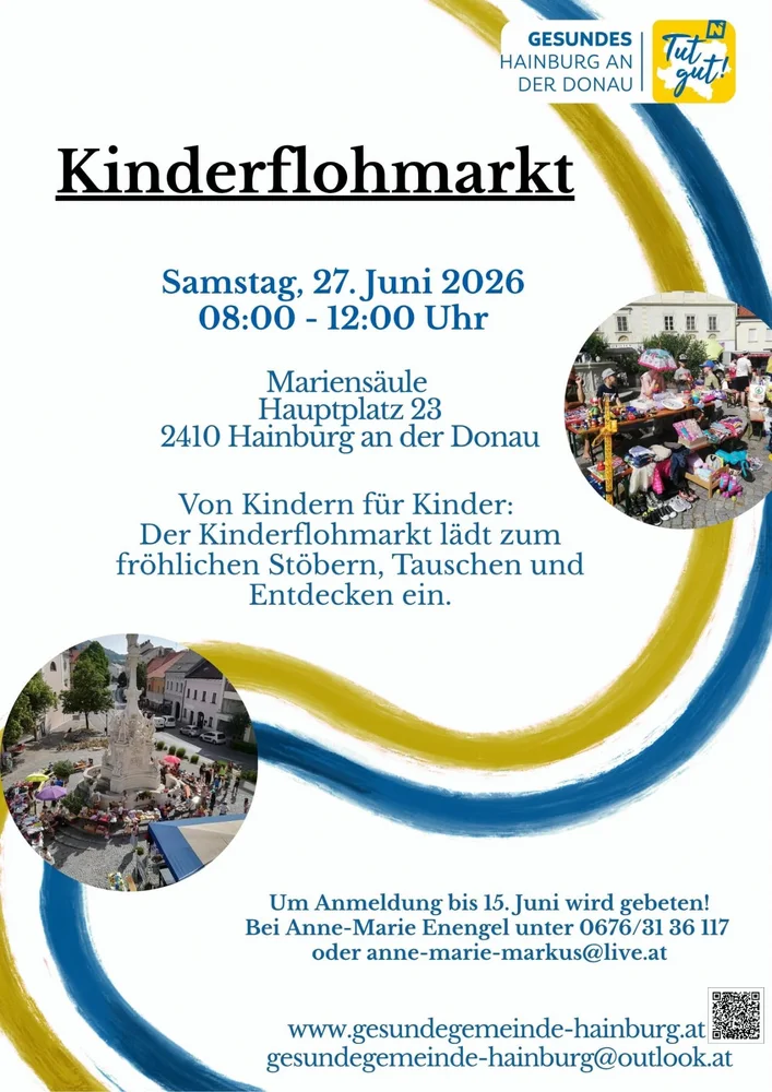 Kinderflohmarkt – von Kindern für Kindern