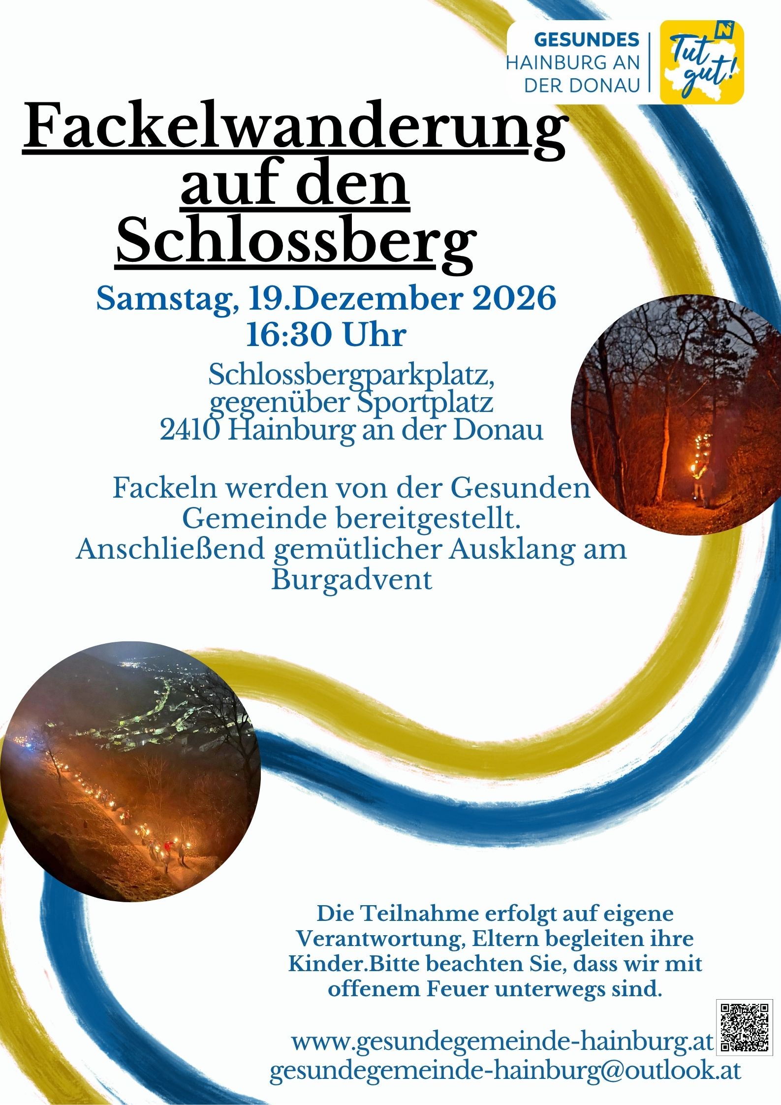 Fackelwanderung auf den Schlossberg