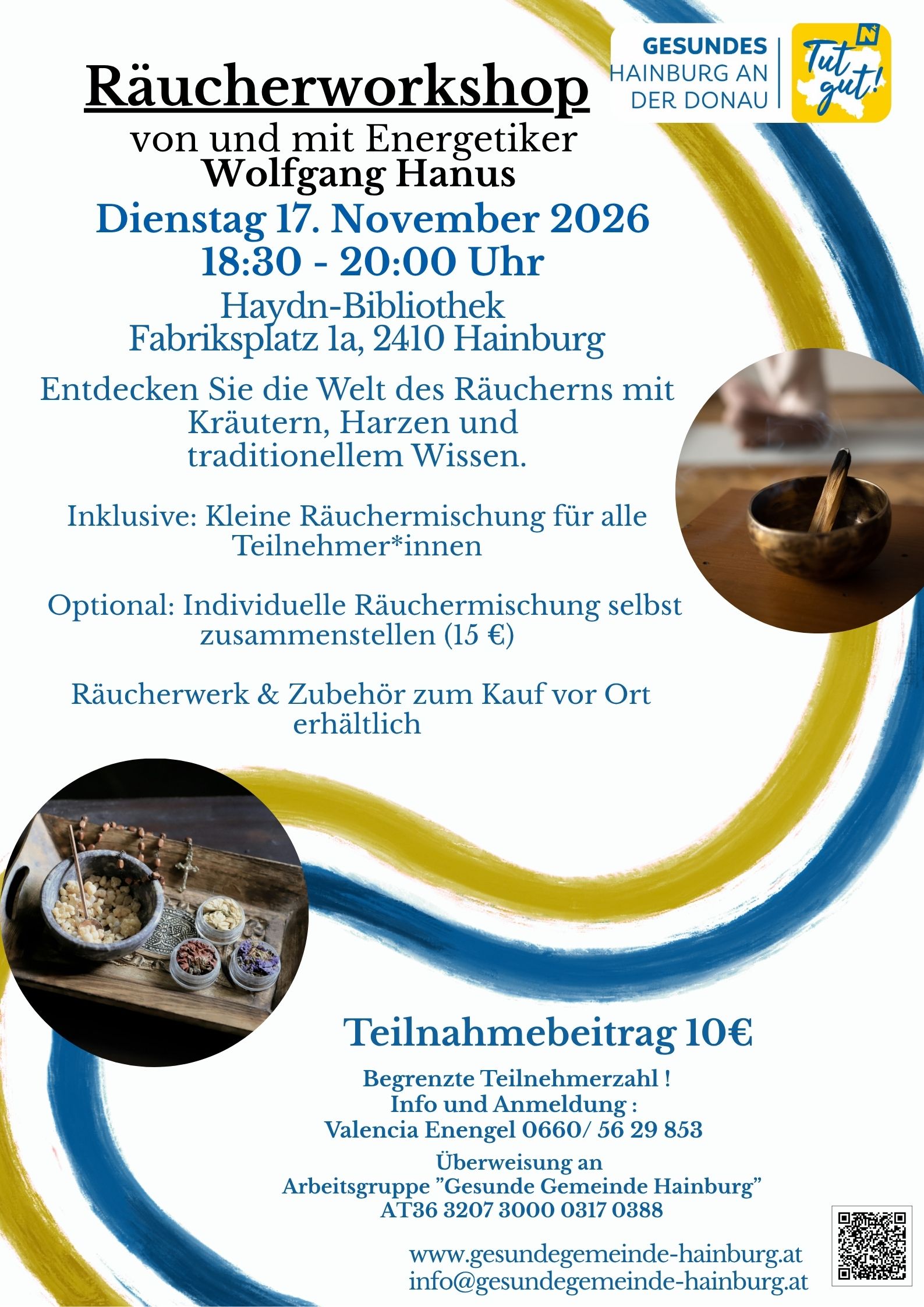 Räucherworkshop mit Wolfgang Hanus